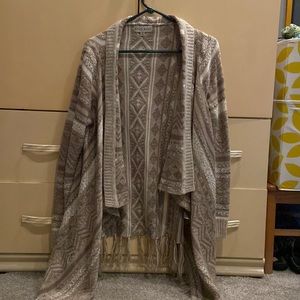 Tribal blanket sweater